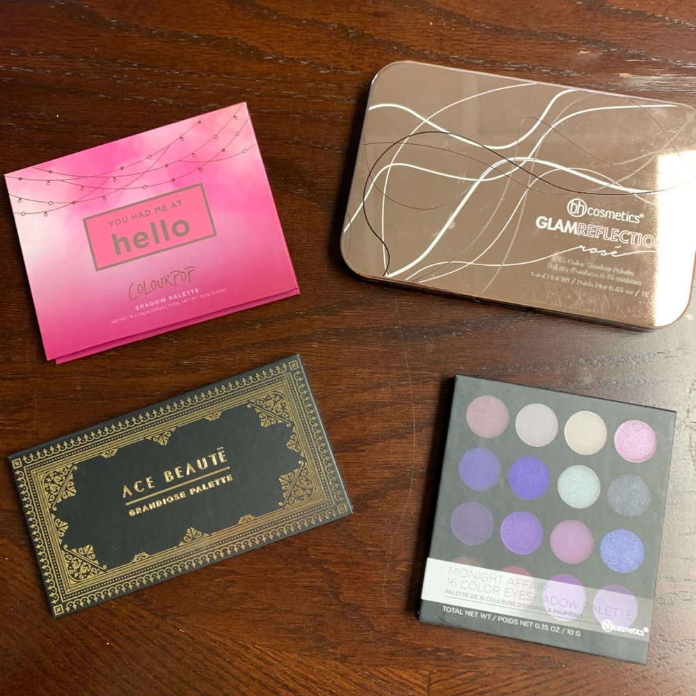 Bundle of 4 Eyeshadow Palettes